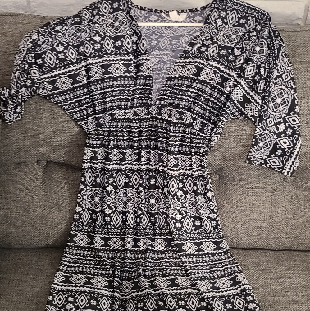 Boho midi dress